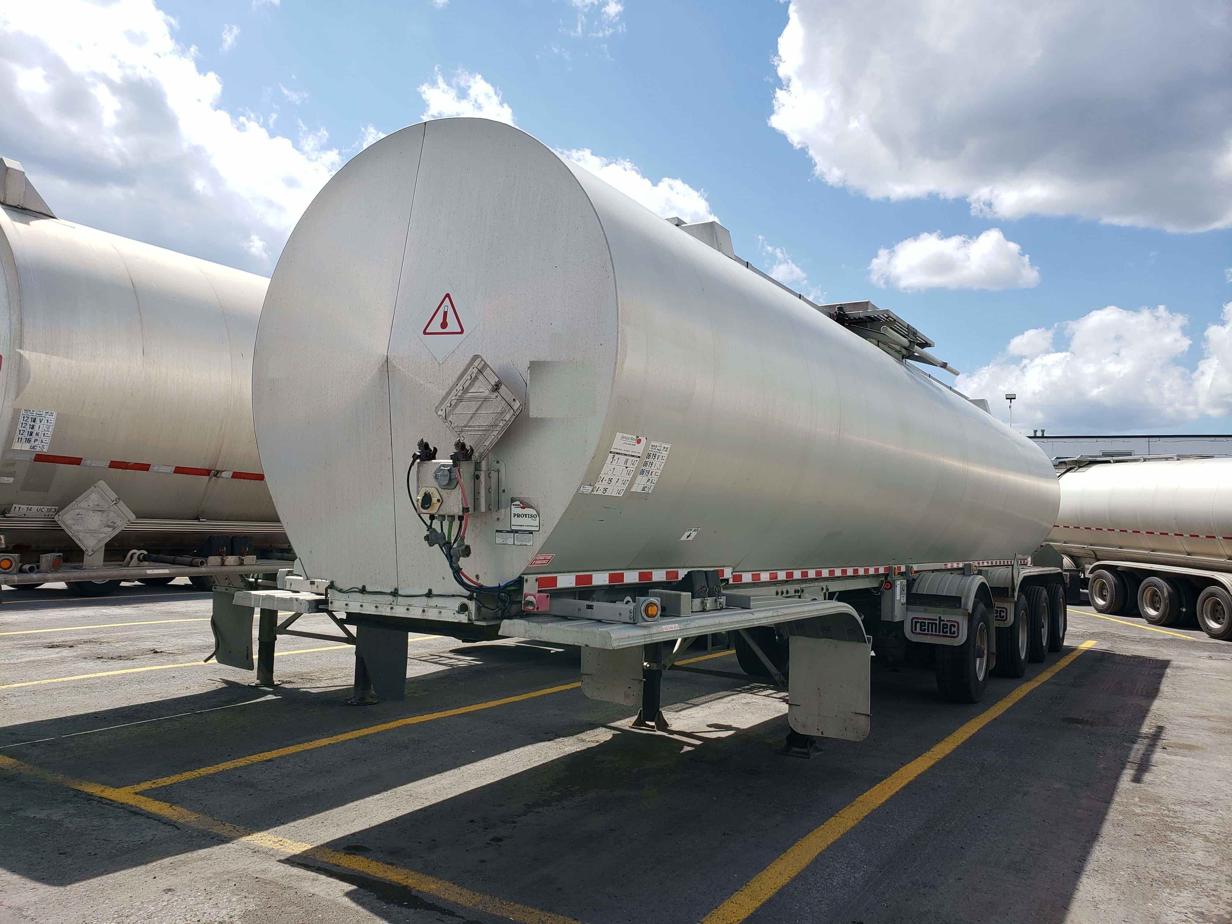 Used Hot Product Tanker Trailer